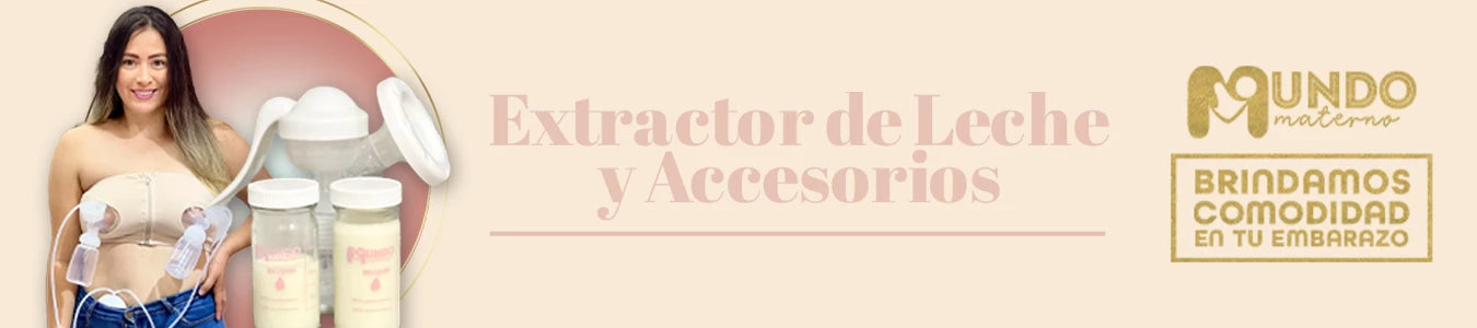 Extractor de leche y accesorios