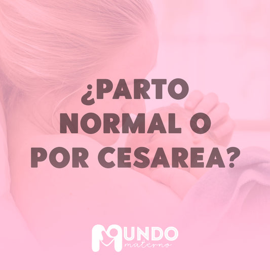 ¿Parto natural o por cesárea?