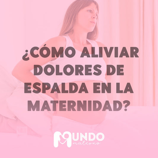 ¿Cómo aliviar el dolor de espalda en el embarazo?