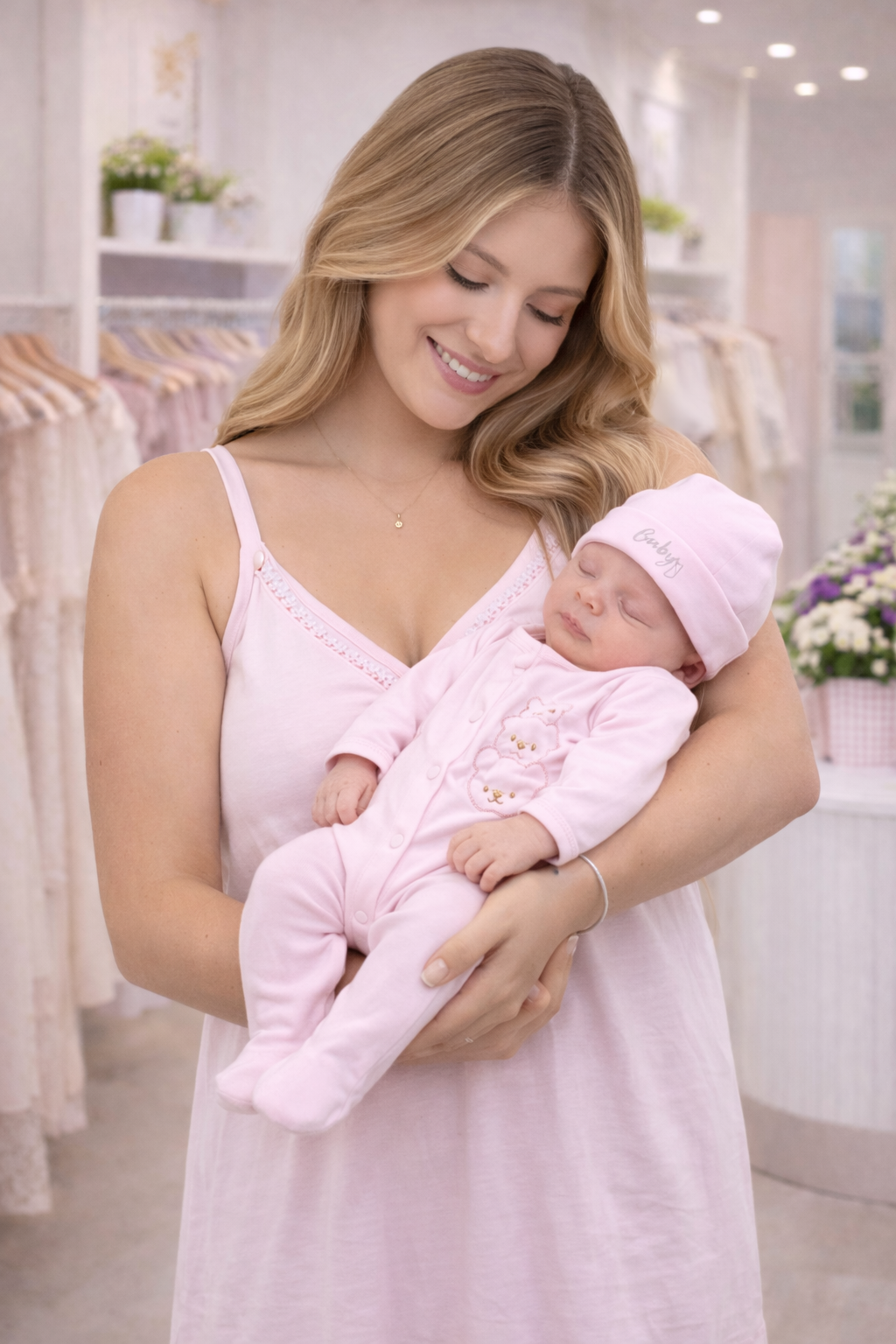 PIJAMA MATERNA DUO BATA