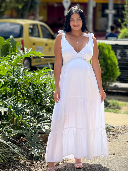 Maternity Clothes Ropa De Maternidad Moderna 2020 Vestidos Largos