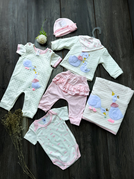 SET PATITOS REALES - BoutiqueMundoMaterno