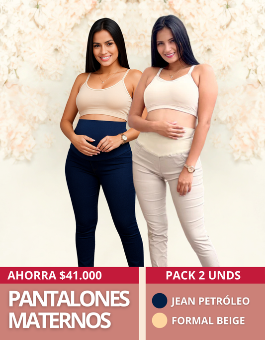 Pack Jean Petróleo + Pantalón Formal