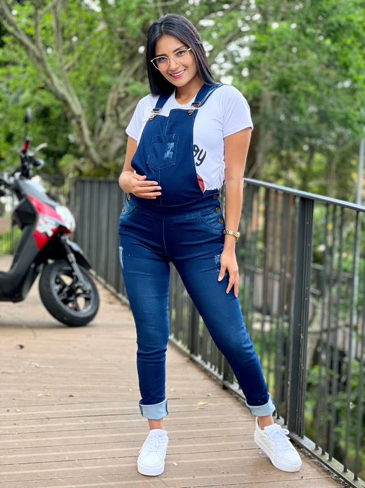 Overol Para Embarazadas Maternidad Jumper Dulce Espera Ropa